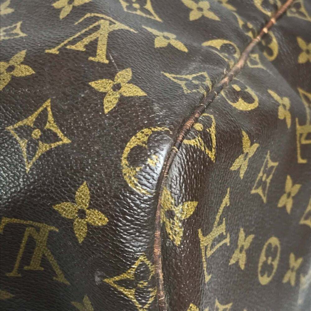 LOUIS VUITTON Brown Monogram Canvas Boston Bag - Picture 8 of 16